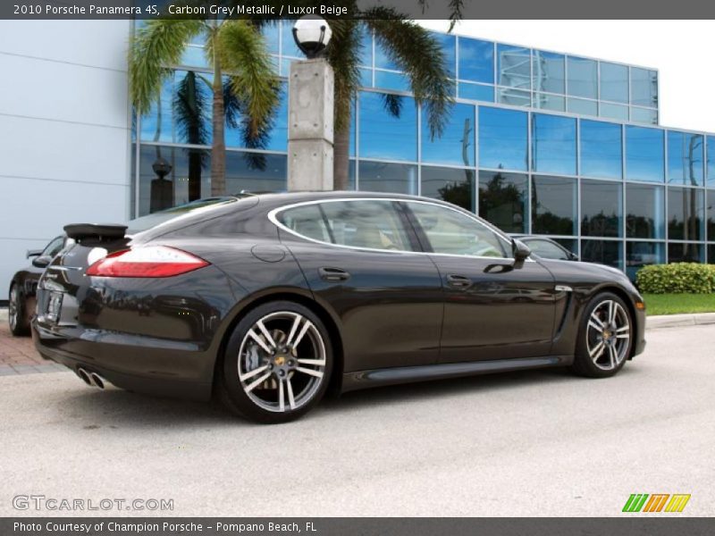 Carbon Grey Metallic / Luxor Beige 2010 Porsche Panamera 4S