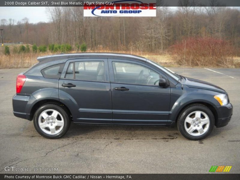 Steel Blue Metallic / Dark Slate Gray 2008 Dodge Caliber SXT
