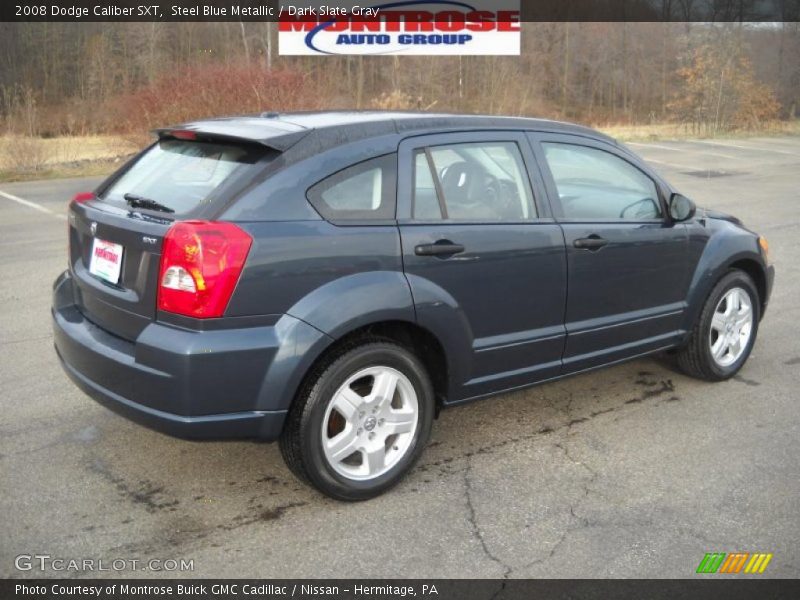 Steel Blue Metallic / Dark Slate Gray 2008 Dodge Caliber SXT