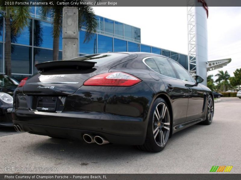 Carbon Grey Metallic / Luxor Beige 2010 Porsche Panamera 4S