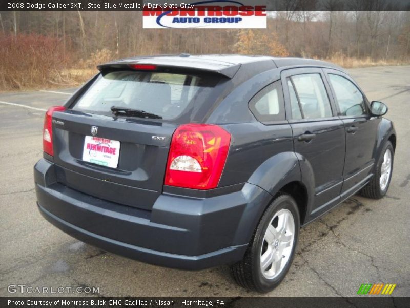 Steel Blue Metallic / Dark Slate Gray 2008 Dodge Caliber SXT