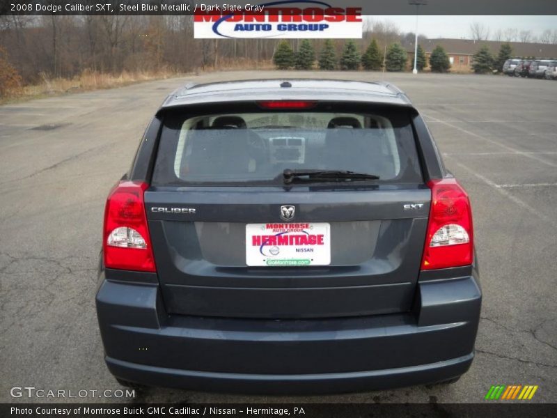 Steel Blue Metallic / Dark Slate Gray 2008 Dodge Caliber SXT