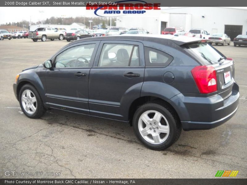 Steel Blue Metallic / Dark Slate Gray 2008 Dodge Caliber SXT