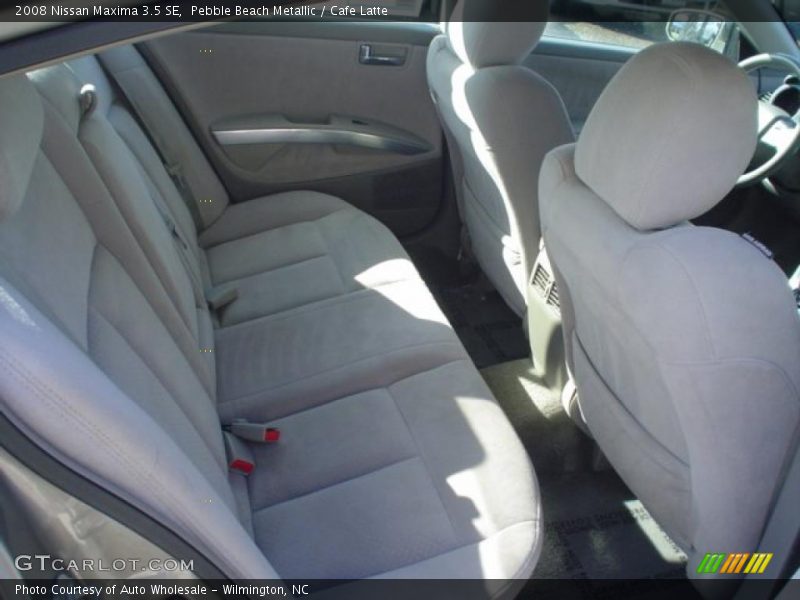 Pebble Beach Metallic / Cafe Latte 2008 Nissan Maxima 3.5 SE