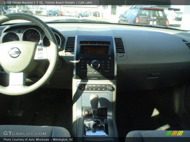 Pebble Beach Metallic / Cafe Latte 2008 Nissan Maxima 3.5 SE