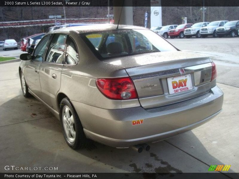 Pewter / Gray 2003 Saturn L Series L300 Sedan