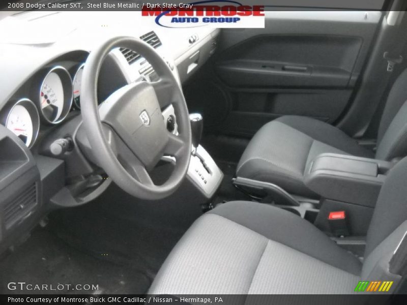 Steel Blue Metallic / Dark Slate Gray 2008 Dodge Caliber SXT