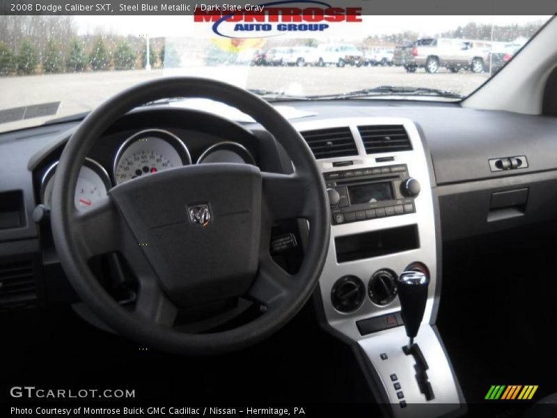 Steel Blue Metallic / Dark Slate Gray 2008 Dodge Caliber SXT
