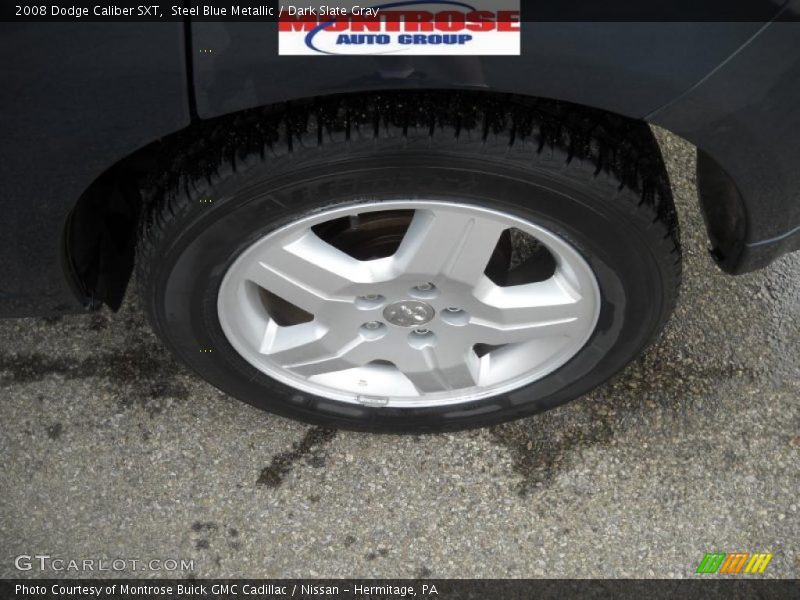 Steel Blue Metallic / Dark Slate Gray 2008 Dodge Caliber SXT