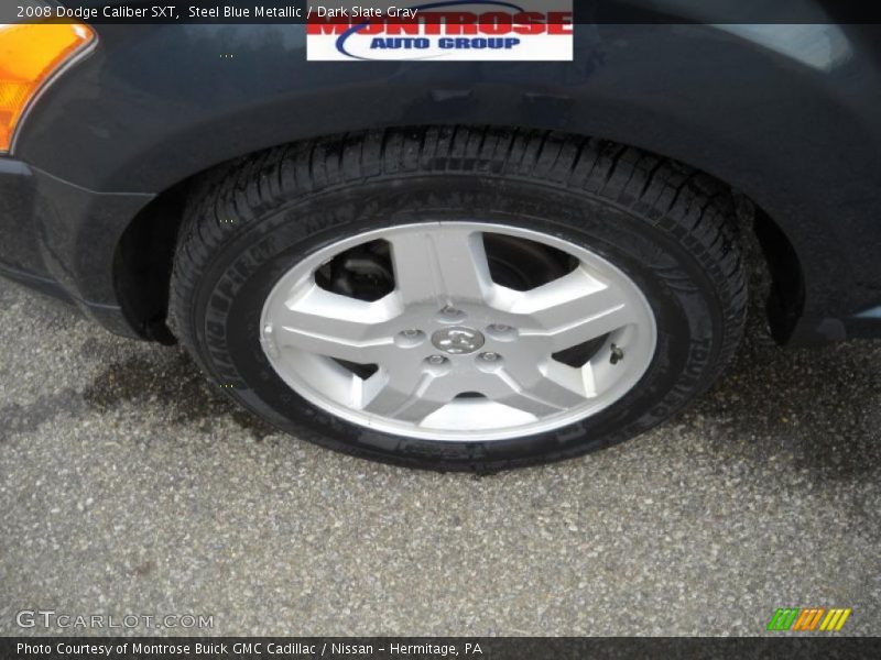 Steel Blue Metallic / Dark Slate Gray 2008 Dodge Caliber SXT