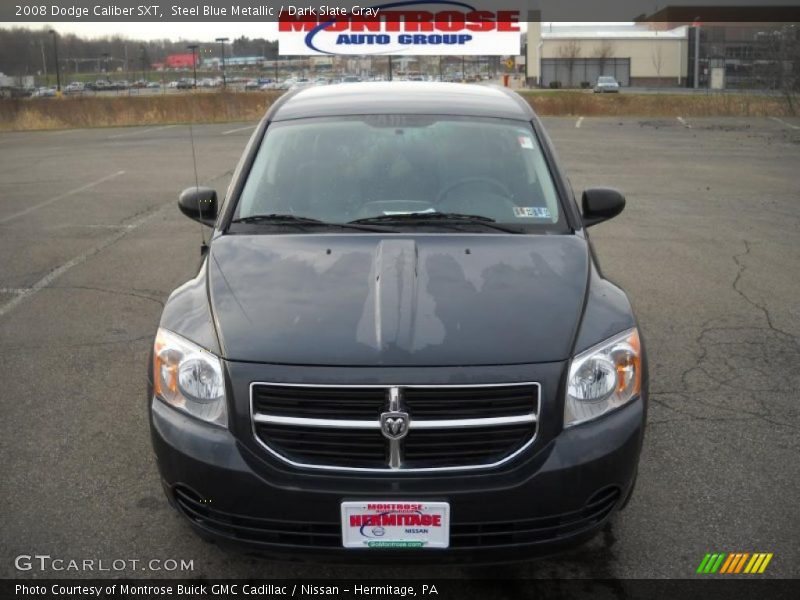 Steel Blue Metallic / Dark Slate Gray 2008 Dodge Caliber SXT