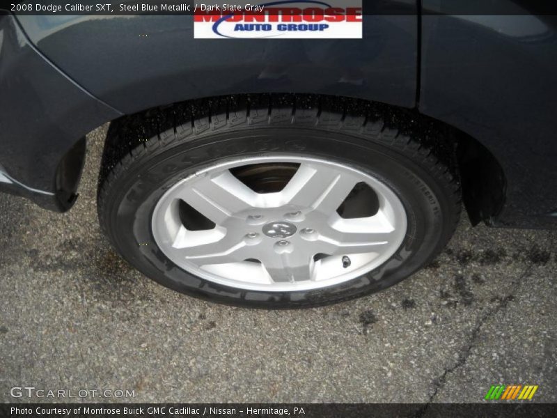 Steel Blue Metallic / Dark Slate Gray 2008 Dodge Caliber SXT