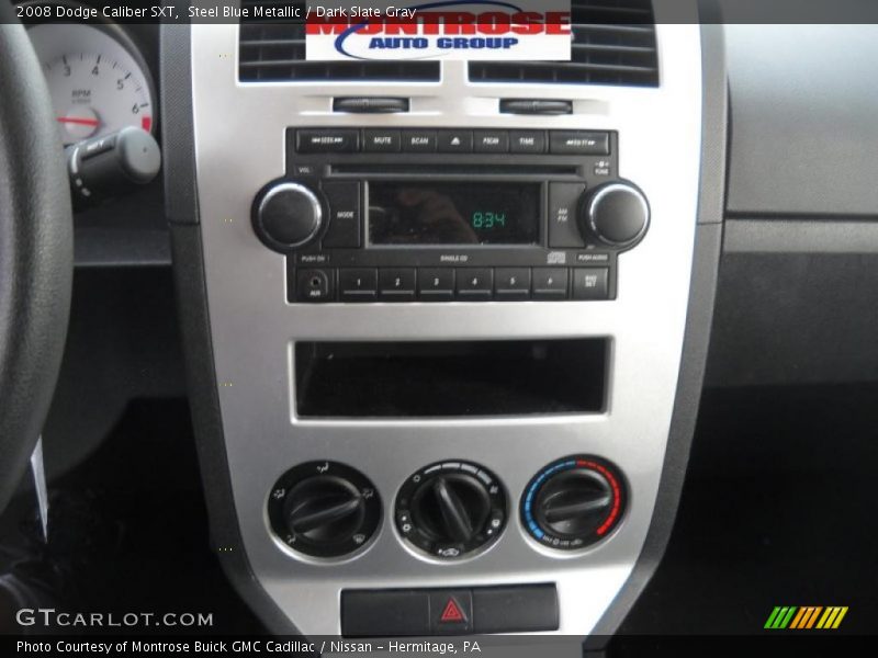 Steel Blue Metallic / Dark Slate Gray 2008 Dodge Caliber SXT