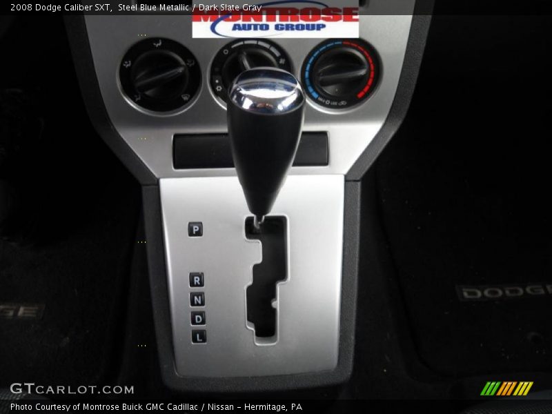 Steel Blue Metallic / Dark Slate Gray 2008 Dodge Caliber SXT
