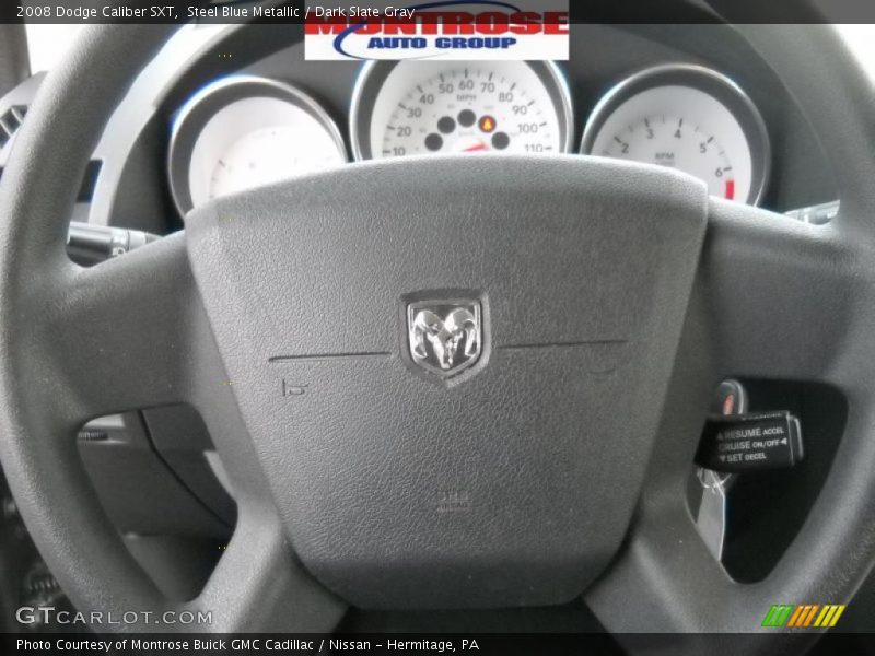 Steel Blue Metallic / Dark Slate Gray 2008 Dodge Caliber SXT
