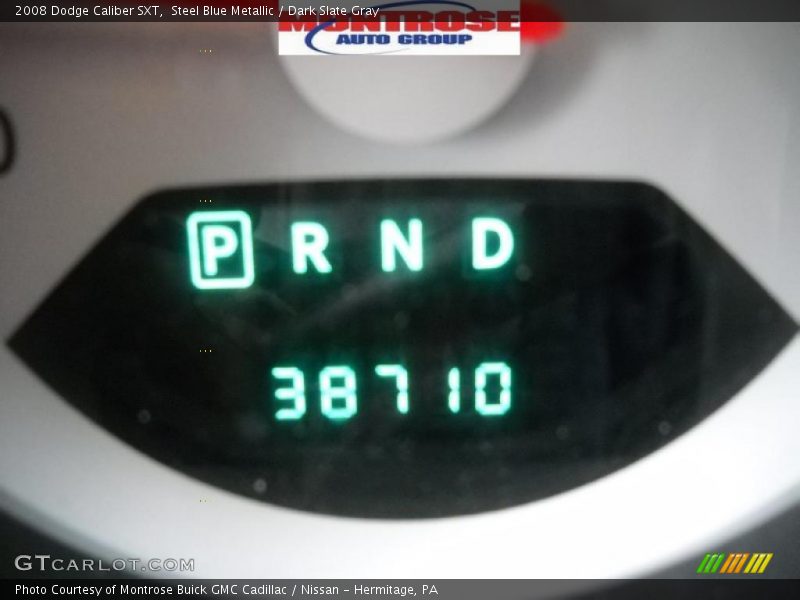 Steel Blue Metallic / Dark Slate Gray 2008 Dodge Caliber SXT
