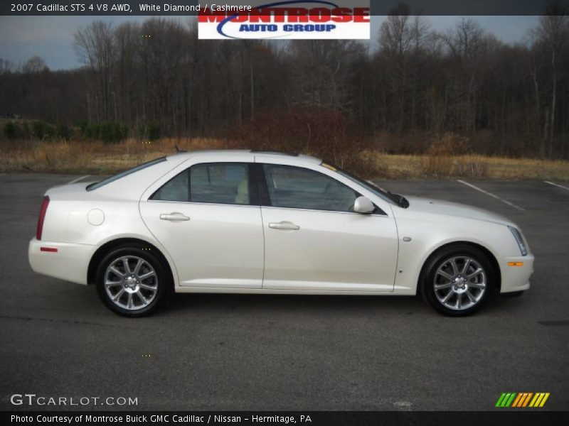 White Diamond / Cashmere 2007 Cadillac STS 4 V8 AWD