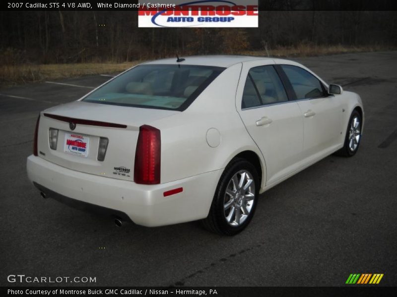 White Diamond / Cashmere 2007 Cadillac STS 4 V8 AWD