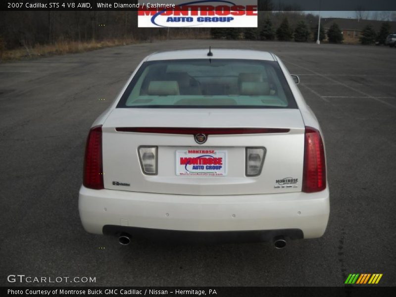 White Diamond / Cashmere 2007 Cadillac STS 4 V8 AWD