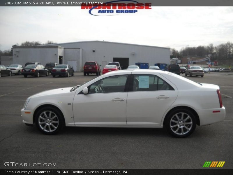 White Diamond / Cashmere 2007 Cadillac STS 4 V8 AWD