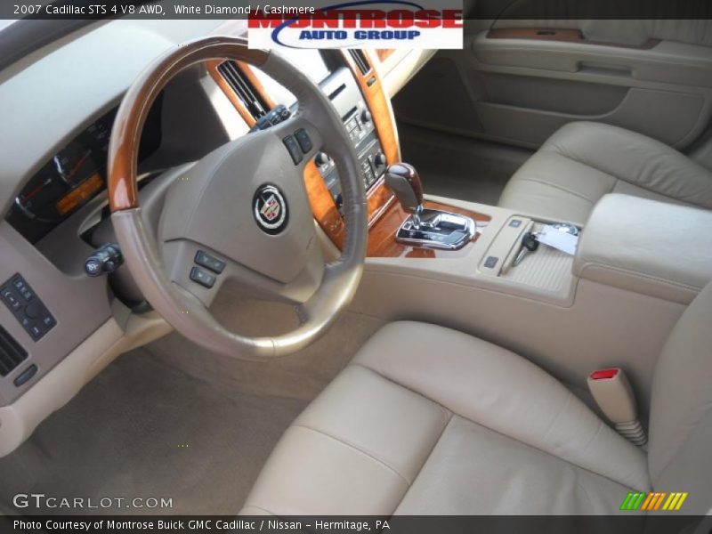 White Diamond / Cashmere 2007 Cadillac STS 4 V8 AWD