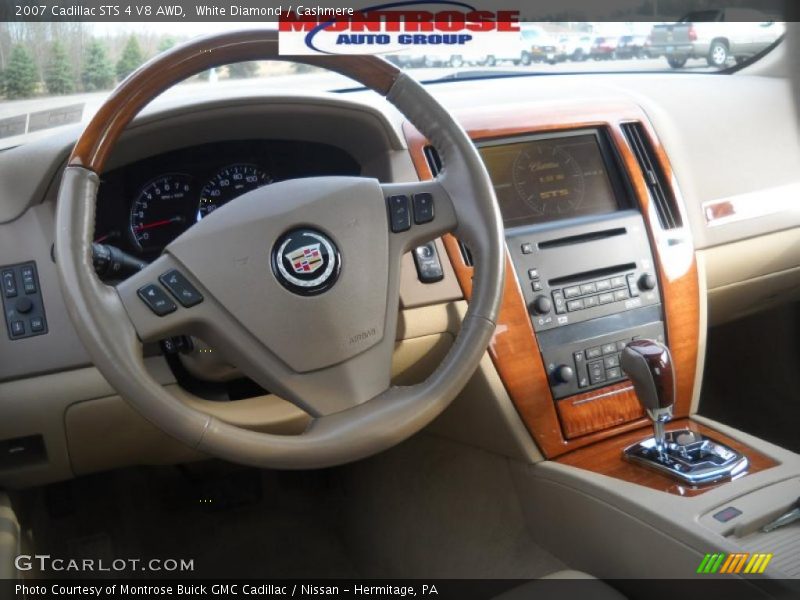 White Diamond / Cashmere 2007 Cadillac STS 4 V8 AWD
