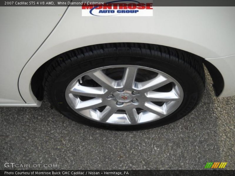 White Diamond / Cashmere 2007 Cadillac STS 4 V8 AWD
