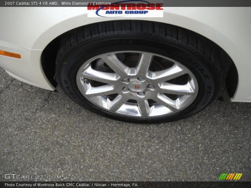 White Diamond / Cashmere 2007 Cadillac STS 4 V8 AWD