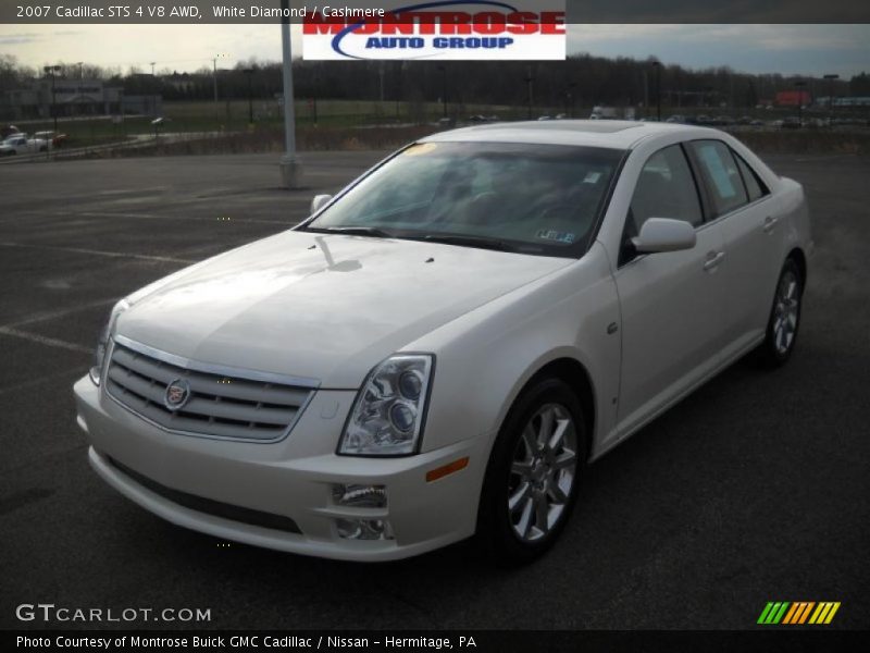 White Diamond / Cashmere 2007 Cadillac STS 4 V8 AWD