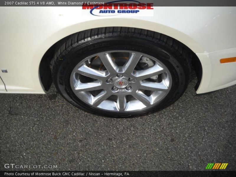 White Diamond / Cashmere 2007 Cadillac STS 4 V8 AWD