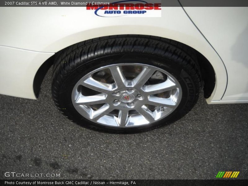 White Diamond / Cashmere 2007 Cadillac STS 4 V8 AWD