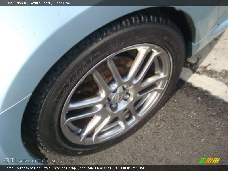 Azure Pearl / Dark Gray 2005 Scion tC