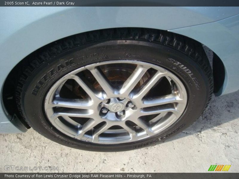 Azure Pearl / Dark Gray 2005 Scion tC