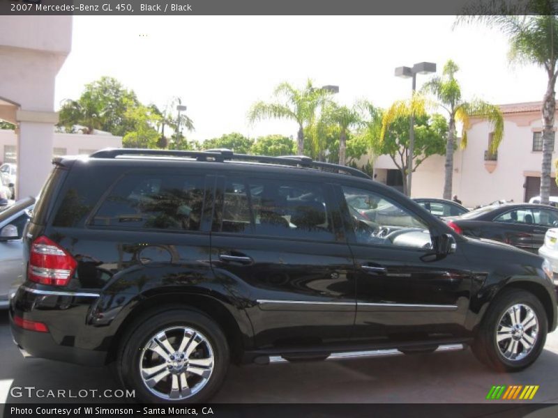 Black / Black 2007 Mercedes-Benz GL 450