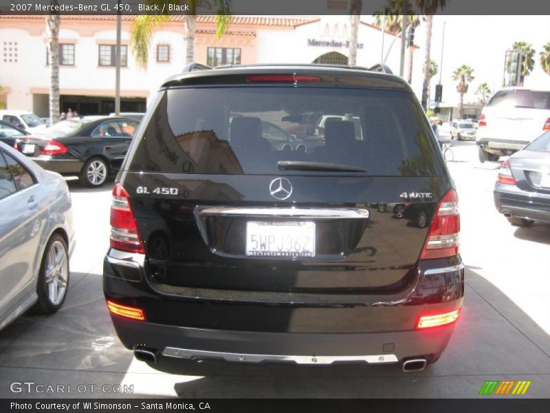 Black / Black 2007 Mercedes-Benz GL 450