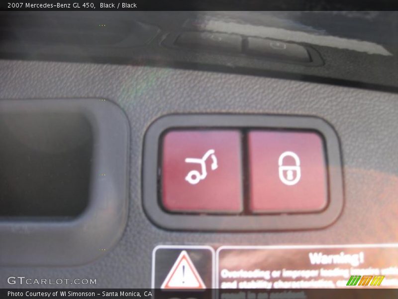 Black / Black 2007 Mercedes-Benz GL 450