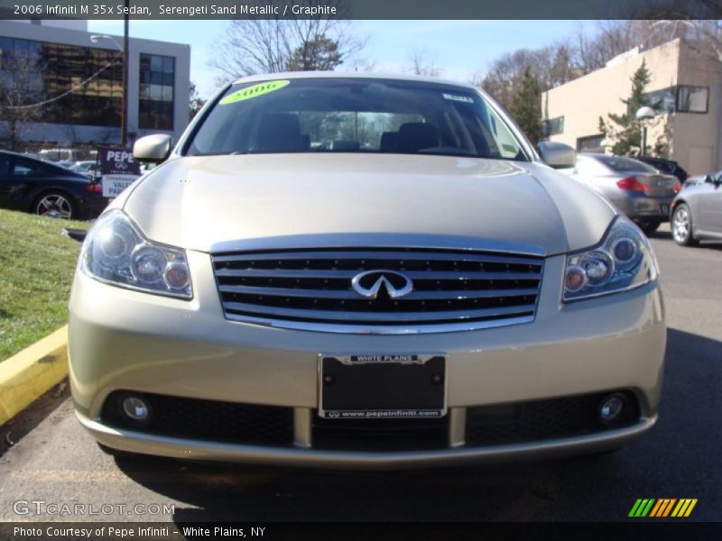 Serengeti Sand Metallic / Graphite 2006 Infiniti M 35x Sedan