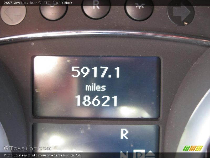 Black / Black 2007 Mercedes-Benz GL 450