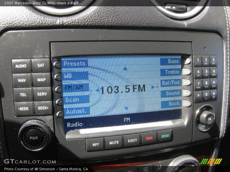 Black / Black 2007 Mercedes-Benz GL 450