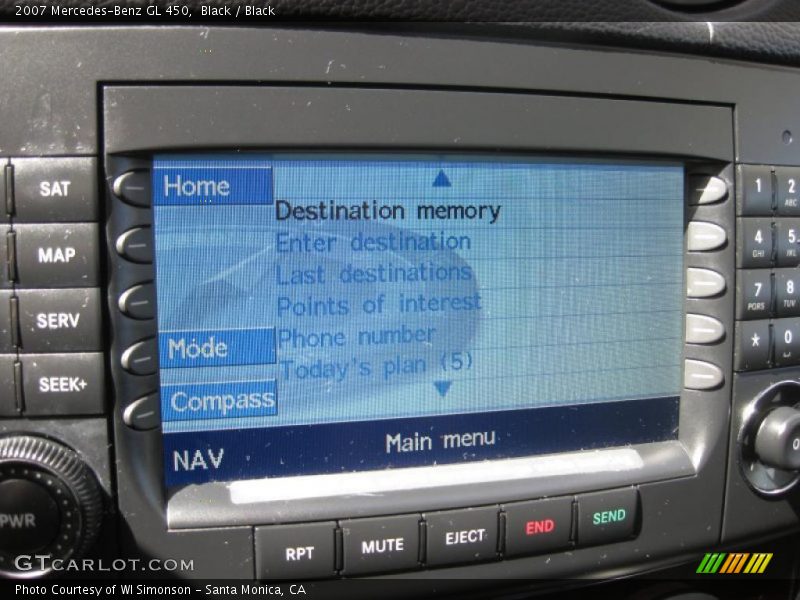 Black / Black 2007 Mercedes-Benz GL 450