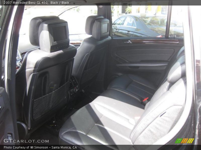 Black / Black 2007 Mercedes-Benz GL 450