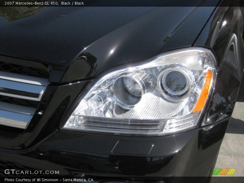 Black / Black 2007 Mercedes-Benz GL 450