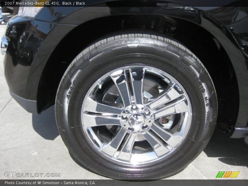 Black / Black 2007 Mercedes-Benz GL 450