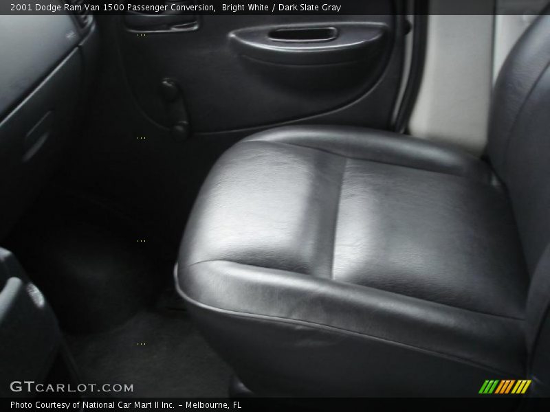 Bright White / Dark Slate Gray 2001 Dodge Ram Van 1500 Passenger Conversion