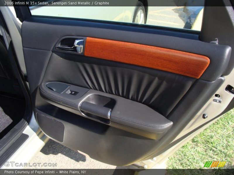Serengeti Sand Metallic / Graphite 2006 Infiniti M 35x Sedan