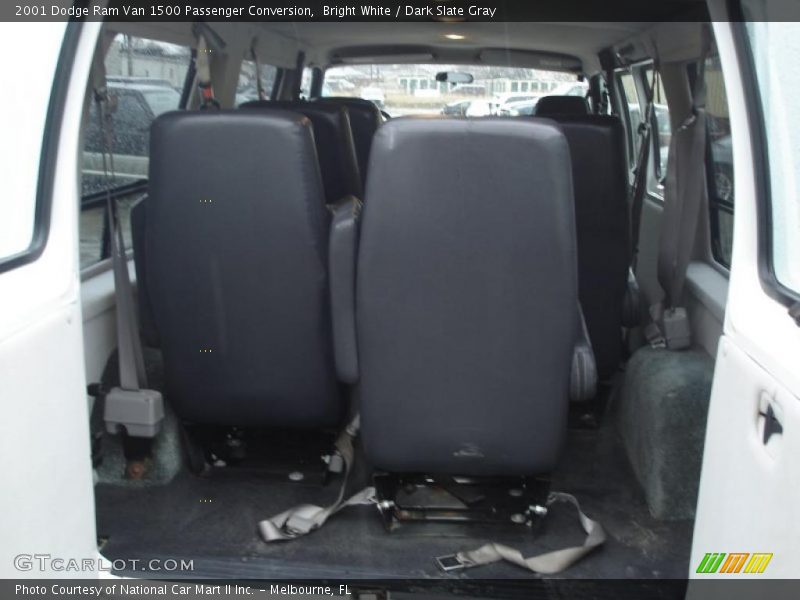 Bright White / Dark Slate Gray 2001 Dodge Ram Van 1500 Passenger Conversion