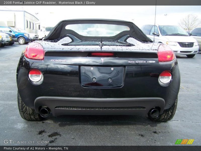 Mysterious Black / Ebony 2008 Pontiac Solstice GXP Roadster