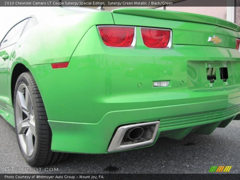 Synergy Green Metallic / Black/Green 2010 Chevrolet Camaro LT Coupe Synergy Special Edition