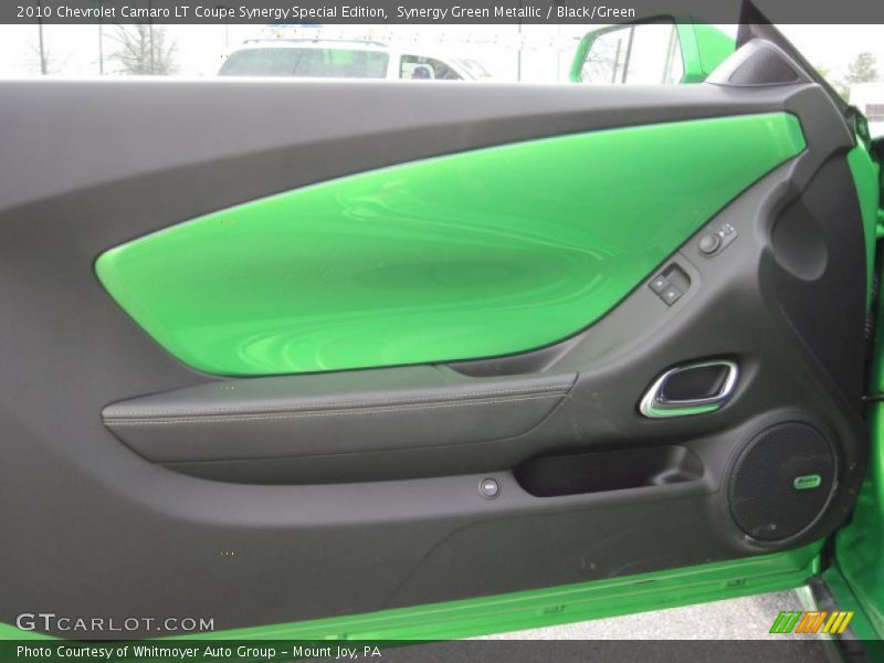 Synergy Green Metallic / Black/Green 2010 Chevrolet Camaro LT Coupe Synergy Special Edition
