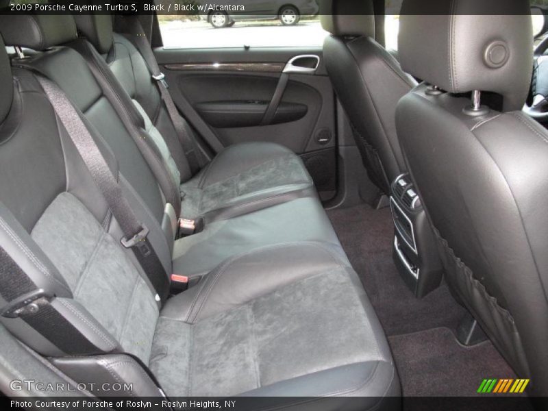 Black / Black w/Alcantara 2009 Porsche Cayenne Turbo S